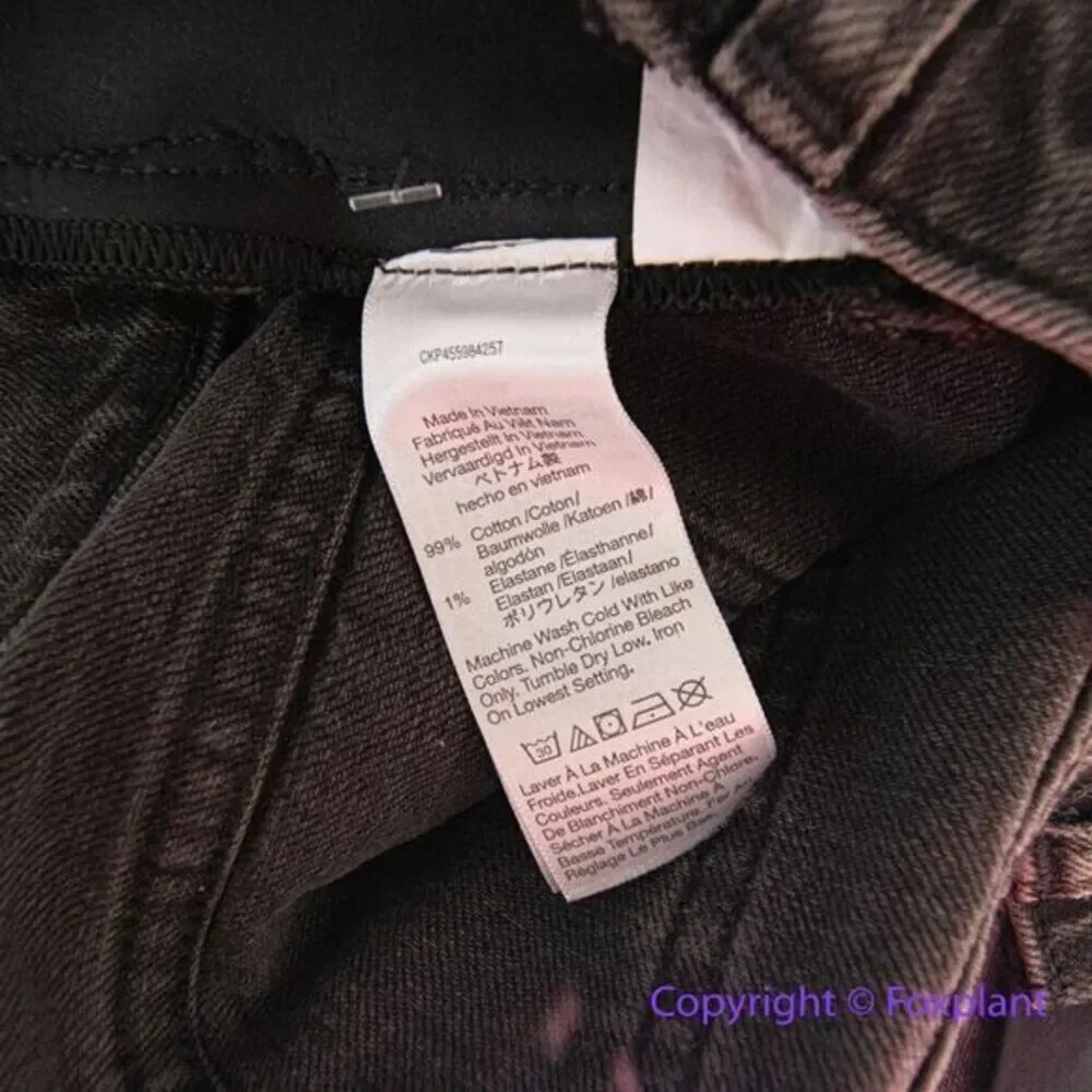 NEW Madewell‎ Maternity Side-Panel Perfect Vintage Jeans in Lunar Wash, 24 - Picture 14 of 15